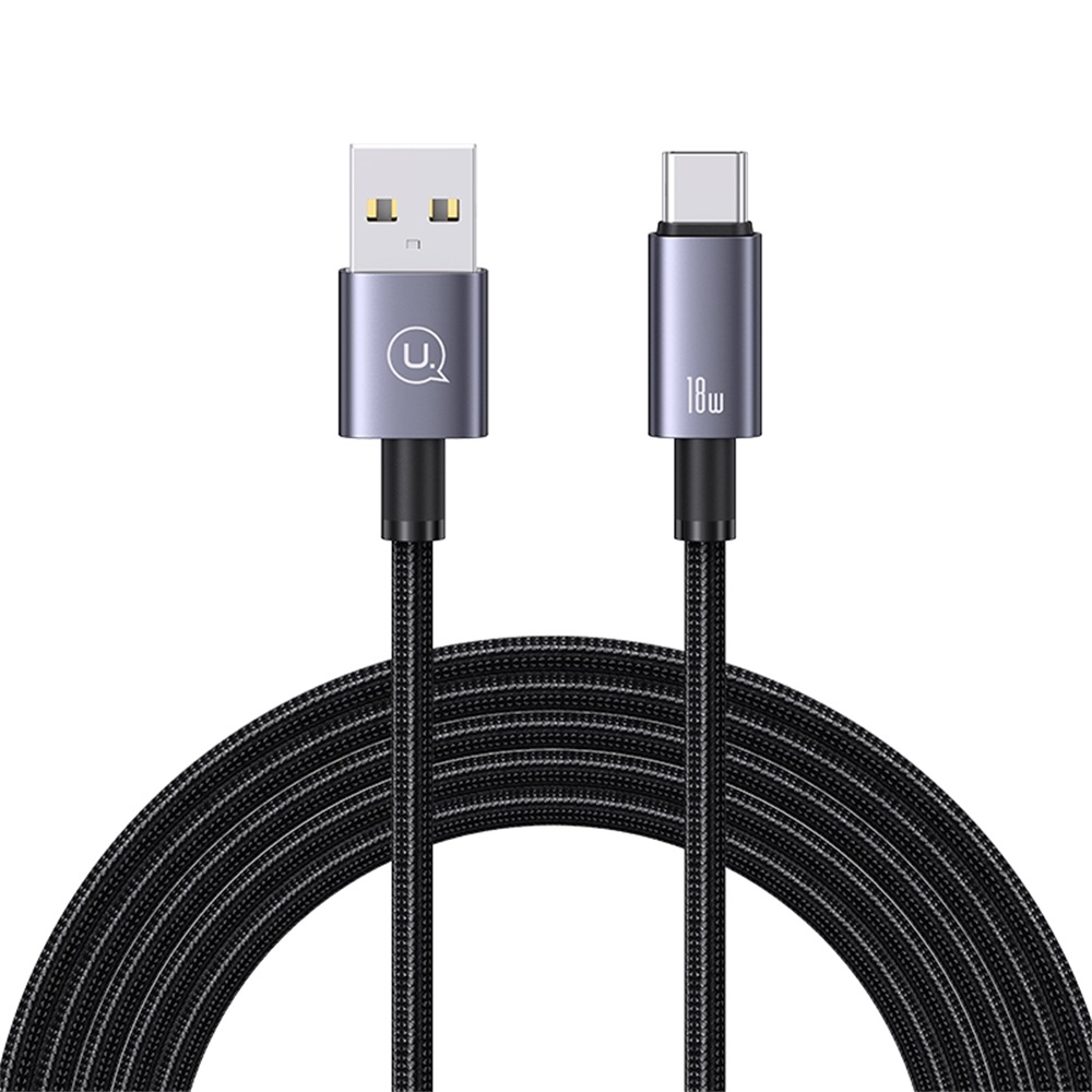 US-SJ663 Type-C 3A Aluminum Alloy Fast Charging & Data Cable-Sufeng Series 1.2M